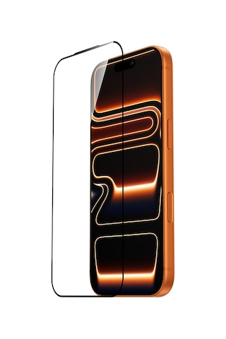 Apple Uyumlu iPhone 17 Pro Benks Glass Warrior 2.0 Ezfita Safir Cam Ekran Koruyucu Uygulama Aparatı Şeffaf