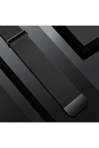 Samsung Uyumlu Galaxy Watch 6 40 Mm Mıknatıslı Metal Hasır Kordon