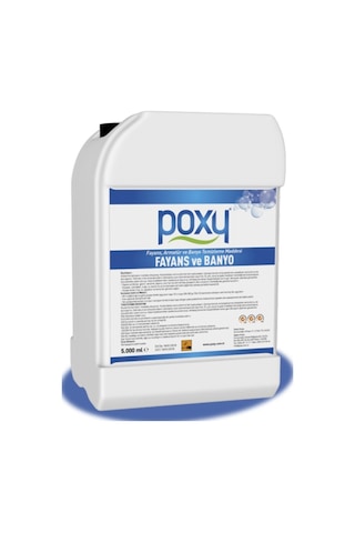 Poxy Fayans Ve Banyo Temizleyici 5 L