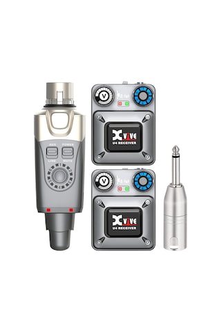 Xvive Xv-u4r2 1 Verici + 2 Alıcılı Kablosuz In-ear Monitör Sistemi