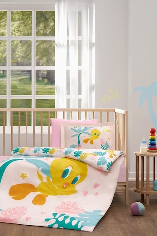 Özdilek Tweety Tropic Bebek Nevresim Takımı Pembe