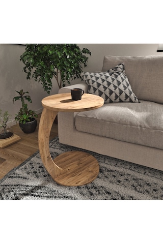 Yan Sehpatekerlekli C Sehpa Koltuk Sehpası Zigon Sehpa Servis...