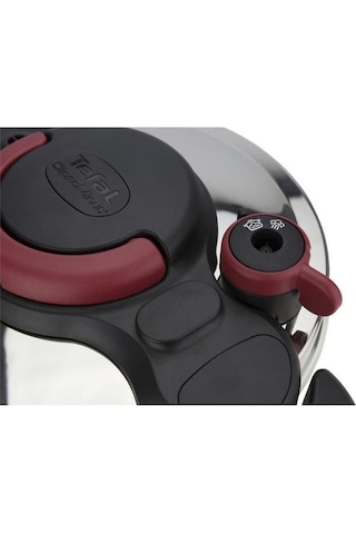 Tefal P4620767 Clipso Minut Easy Düdüklü Tencere 6 L Gümüş - Siyah