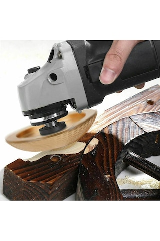 Merttools Ahşap Törpü Eğe Disk 100mm Kuksa Tabak Oval Oyma Açılı Taşlama Diski Aşındırıcı Oyma Şekillendirme