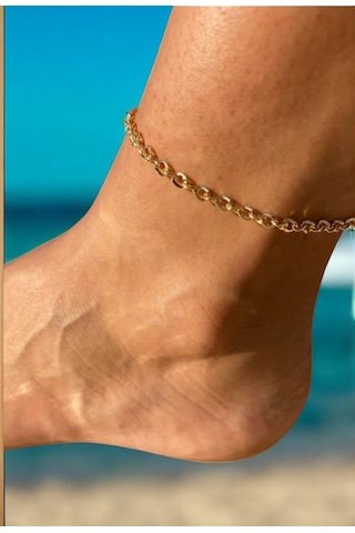 Feron Accessories Halhal Zincir Gold Feron Accessories Halhal Zincir Gold