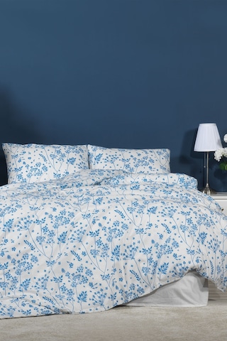 Elart Simya Nevresim Takımı Çift Kişilik Lastikli Çarşaf 200x220 Cm Renksiz