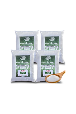 4 KG Taş Değirmende Öğütülmüş Kristal Çankırı Kaya Tuzu