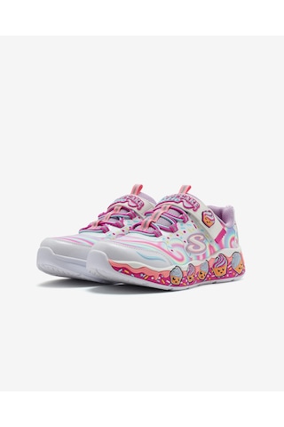 Skechers Cupcake Cutie Büyük Kız Çocuk Beyaz Spor Ayakkabı 303627l Wmlt Beyaz