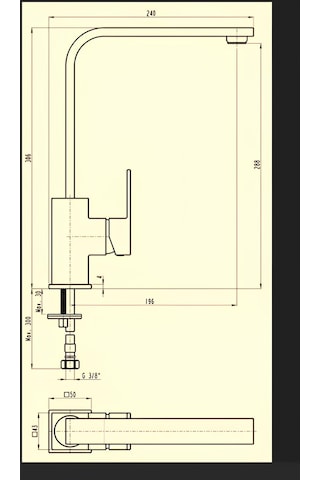 Penta Loya Eviye Bataryası Krom 4405