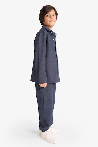 Defacto Erkek Çocuk Oversize Geniş Kalıp Beli Lastikli Eşofman Altı G3274a825wnnv146 Lacivert-nv146