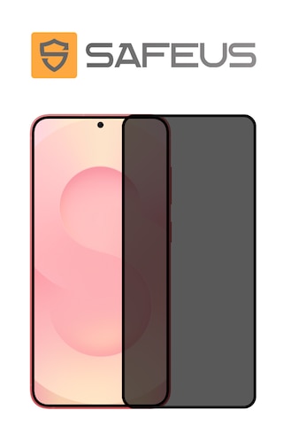 Safeus Tam Kaplayan Hayalet Parmak İzi Bırakmayan Safir Ekran Koruyucu Cam , Samsung S25 Plus İle Uyumlu