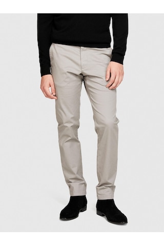 Sisley Slim Fit Vintage Efekt Chino Pantolon Erkek Siyah Pantolon - 323a4dm6sf02y