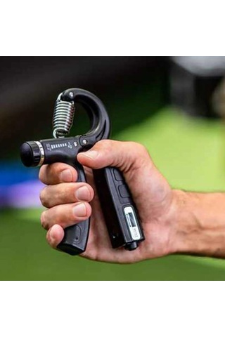 Ollevra Egzersizi Takip Eden Sayaçlı El Yayı Siyah