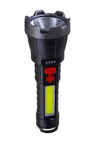 Panther Pt-6106 Usb Şarjlı El Feneri Siyah