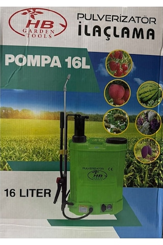Hb Garden Tools 16 L Akülü ve Kollu Sırt Tipi Sulama Ilaçlama Pompası