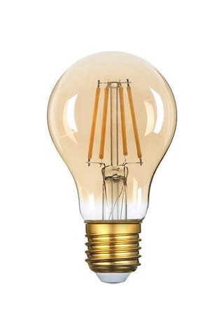 Uzlight Rustik LED Ampul E27 Duy Sarı Işık 6 W 10'lu