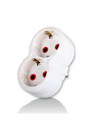 Fetih 101-02p 2'li Topraklı Papatya Golyat İkili Priz Çoğaltıcı 1410