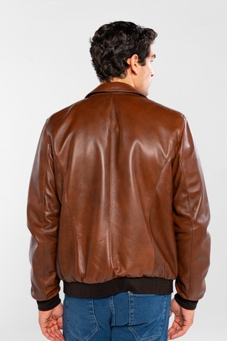 Tamer Tanca Erkek Hakiki Deri Fındık Deri Mont 415 K-873 Erk Dr Mont Sk24/25 Fındık Dr Fındık