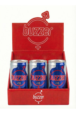 Buzzer Enerji Içeceği +18 3 Adet