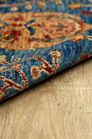 Şirvan Anatolia El Dokuma Yün Halı - Leh1170 Mavi