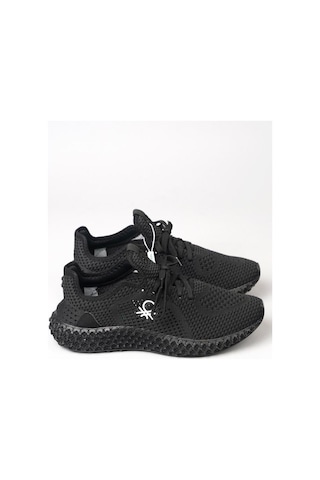 Benetton Bn-30008 Triko Yazlık Erkek Sneakers Spor Ayakkabı Siyah