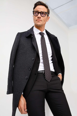 İgs Erkek Siyah Slim Fit Dar Kalıp Klasik Takım Elbise-23992