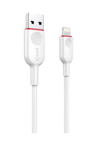 Zcl-02 Lightning Usb Kablo-Beyaz