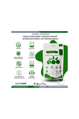 Öğlen Ateşi Enerji-protein Topları / Protein&fruit Balls