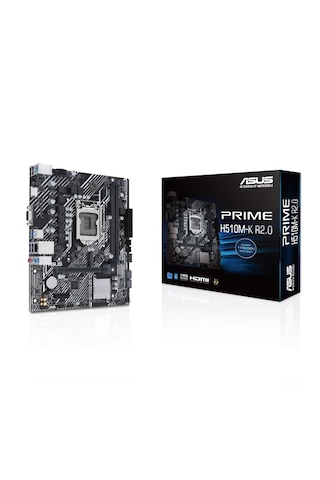 Asus Prime H510M-K R2.0 Intel H470 3200 MHz (OC) DDR4 Soket 1200 mATX Anakart