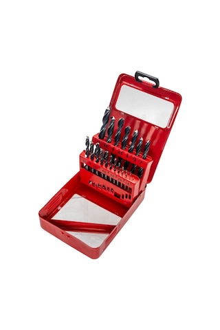 Mercure Hssst19 Metal Kutulu Hss Matkap Ucu Seti 1-10mm 19 Parça