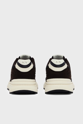 Armani Exchange Logolu Sneaker Ayakkabı Erkek Ayakkabı Xm002635 Af19388 Mb808 Kahve-beyaz-lacivert