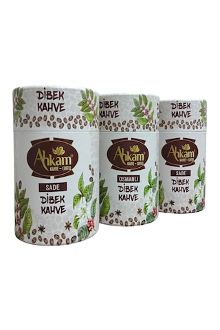 Ahkam Coffee Dibek Kahvesi 1 Adet 400 Gr'lık Hediyelik Kutu Öğütülmüş