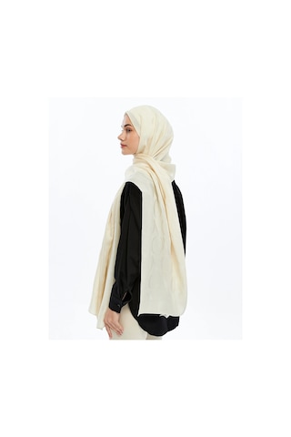 Valentino Orlandi Alia Vo Motif Desen Şal - 6545 Krem