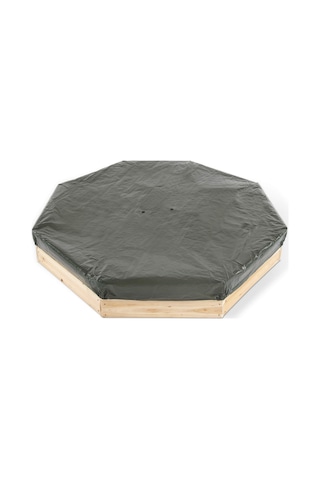 Plum Dev Ahşap Kum Havuzu - Turkuaz Çok Renkli