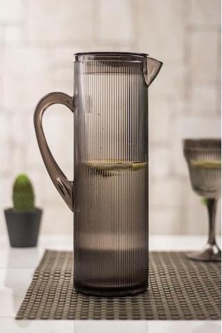 Akrilik Barok 1,5 Lt Füme Sürahi