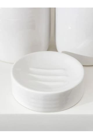 Denezo Banyo Ve Mutfak İçin Sabunluk, Lavabo Üzerinde Sabunluk 167951994 Beyaz