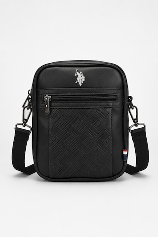 U.S. Polo Assn. U.s. Polo Assn. Siyah Erkek Deri Çapraz Postacı Çanta 26077