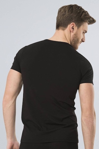 Türen Erkek V Yaka Likralı T-shirt 001
