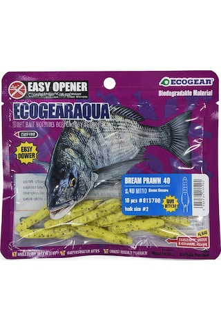 Ecogear Aqua Bream Prawn 40 Lrf Silikon Yem