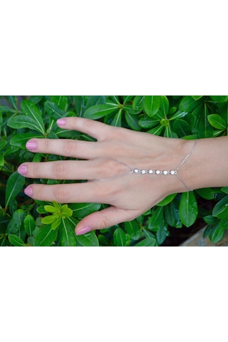 Argentum Concept - Zirkon Taşlı Gümüş Su Yolu Şahmeran N11.99 Gümüş