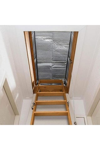 Trendooze Homyl Tavan Merdivenleri Yalıtım Örtüsü - İlk Sınıf Kullanım İçin 138cmx63.5cmx28cm