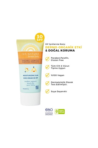 Iva Natura Koruyucu Bebek Ve Çocuk 30 Spf Güneş Kremi Mineral Filtreli 75 Ml