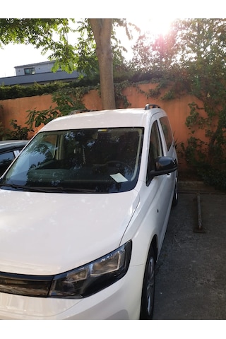 Volkswagen Yeni Caddy 2021 2022 Siyah Tavan Çıtası Port Bagaj
