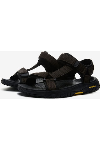 Skechers Lomell Erkek Kahverengi Sandalet 204351 Brn Kahverengi