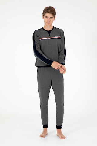 U.s. Polo Assn. Erkek Antrasit Melanj Pijama Takım 50301711-vr081 Antrasit Melanj
