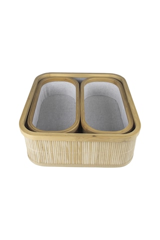 Decolove Bambu Çok Amaçlı Üçlü Organizer
