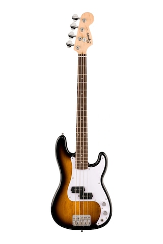 Squier Mini Precision Bass Laurel Klavye 2 Ton Sunburst Bas Gitar