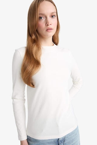 Defacto Slim Fit Dar Kesim Yarım Balıkçı Yaka Uzun Kollu Tunik F9610ax25auer105 Ekru