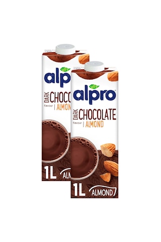 Alpro Bitter Çikolata Badem İçeceği 2 x 1 L