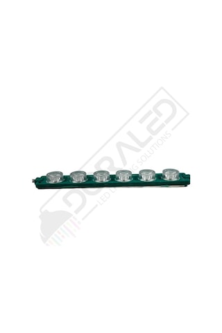 12 Volt 6 Watt 6 Mercekli Yeşil Modül Led 10 Adet